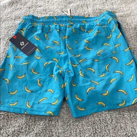 Hodo Sports Banana Print Swim Shorts - Picture 5 of 8